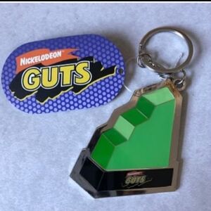 New Nickelodeon Aggro Crag Guts Keychain Collectible